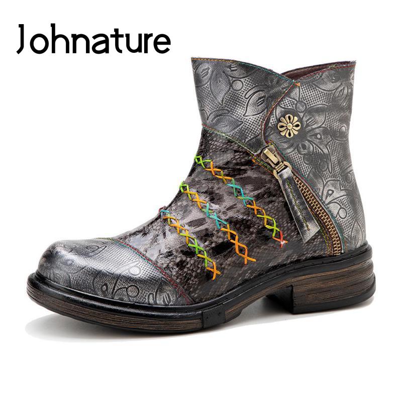 Johnature Ботильоны Женская обувь Натуральная кожа Круглый носок Вышивка в национальном стиле Досуг Ботинки на платформе ручной работы
Johnature Ботильоны Женская обувь Натуральная кожа Круглый носок Вышивка в национальном стиле Досуг Ботинки на платформе ручной работы
