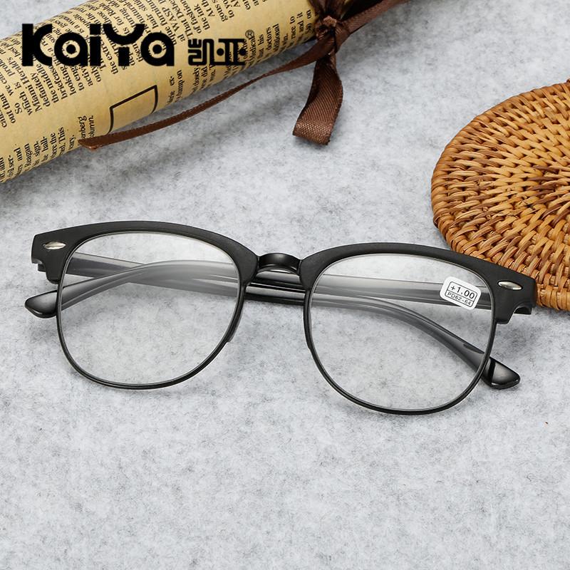 2140 Lightweight TR90 Retro Large Frame Glasses with Rice Nail Design for Elderly Eye Protection Black +100 degree
2140 Lightweight TR90 Retro Large Frame Glasses with Rice Nail Design for Elderly Eye Protection Black +100 degree