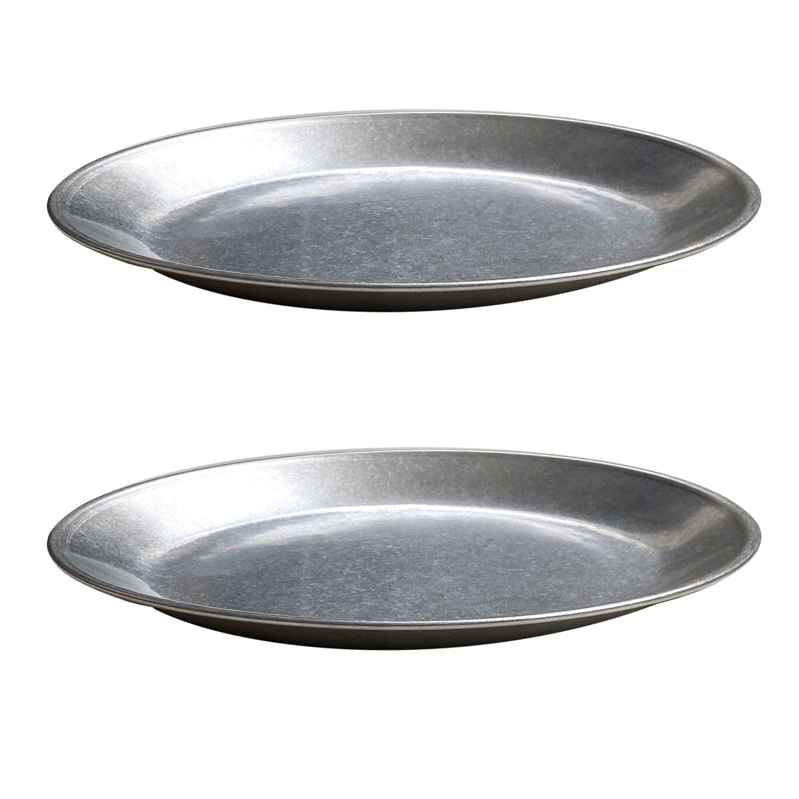 Seekdem Stainless Steel Retro Old Plate Outdoor Camping Dinner Plate Classic Stainless Steel Flat Plate Set of 2 SD-ODP21B-2P
Seekdem Stainless Steel Retro Old Plate Outdoor Camping Dinner Plate Classic Stainless Steel Flat Plate Set of 2 SD-ODP21B-2P