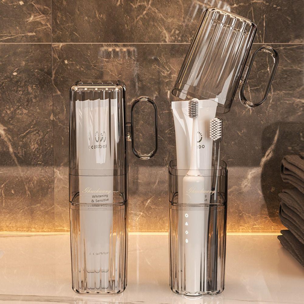 Travel Portable Toothbrush Storage Box Dust Proof Tooth Glass Outdoor Toiletries Storage Cup
Travel Portable Toothbrush Storage Box Dust Proof Tooth Glass Outdoor Toiletries Storage Cup