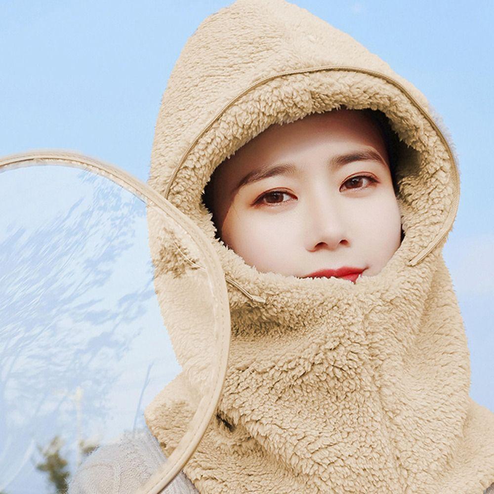 Warm Riding Face Mask One-piece Plush Pullover Hat Practical Full Face Cover Hats Sport кавовий
Warm Riding Face Mask One-piece Plush Pullover Hat Practical Full Face Cover Hats Sport кавовий