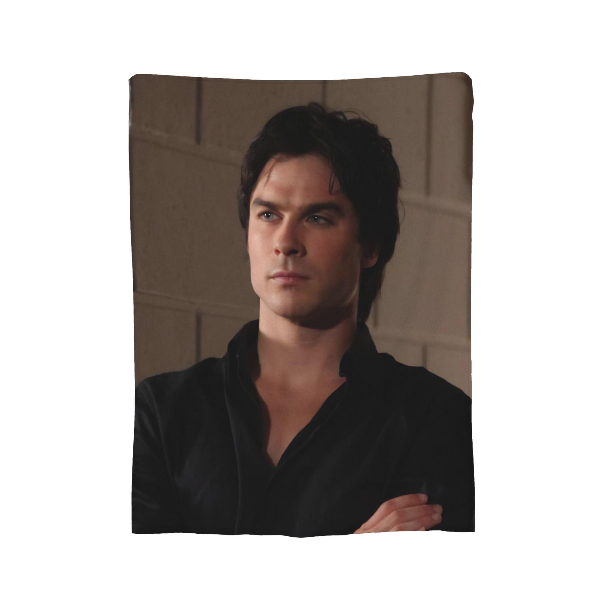 Damon Salvatore The Vampire Diaries Blanket Flannel Print Ian Somerhalder Warm Throw Blanket for Bedding Travel Plush Thin Quilt XL200x150cm
Damon Salvatore The Vampire Diaries Blanket Flannel Print Ian Somerhalder Warm Throw Blanket for Bedding Travel Plush Thin Quilt XL200x150cm