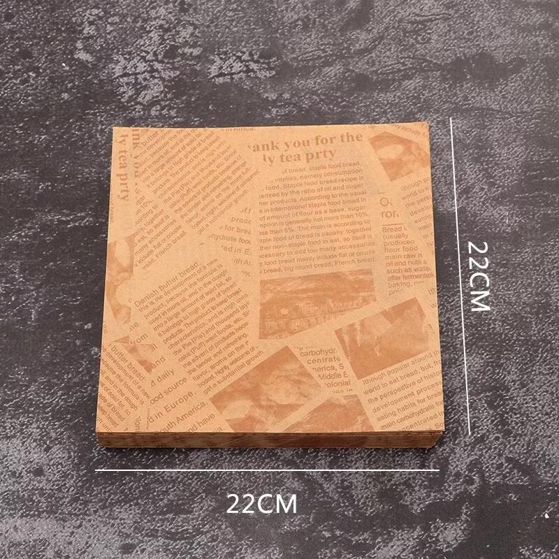 Disposable Oil-Proof Food Wrapping Paper
Disposable Oil-Proof Food Wrapping Paper