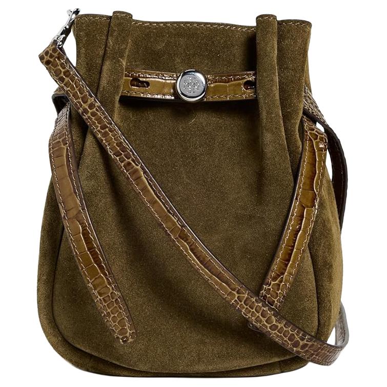 Tory Burch Romy Logo Suede Crossbody Bag Small Women Bags Olive-Green 174390-300 Basic Set (Bag+Dust Bag)
Tory Burch Romy Logo Suede Crossbody Bag Small Women Bags Olive-Green 174390-300 Basic Set (Bag+Dust Bag)