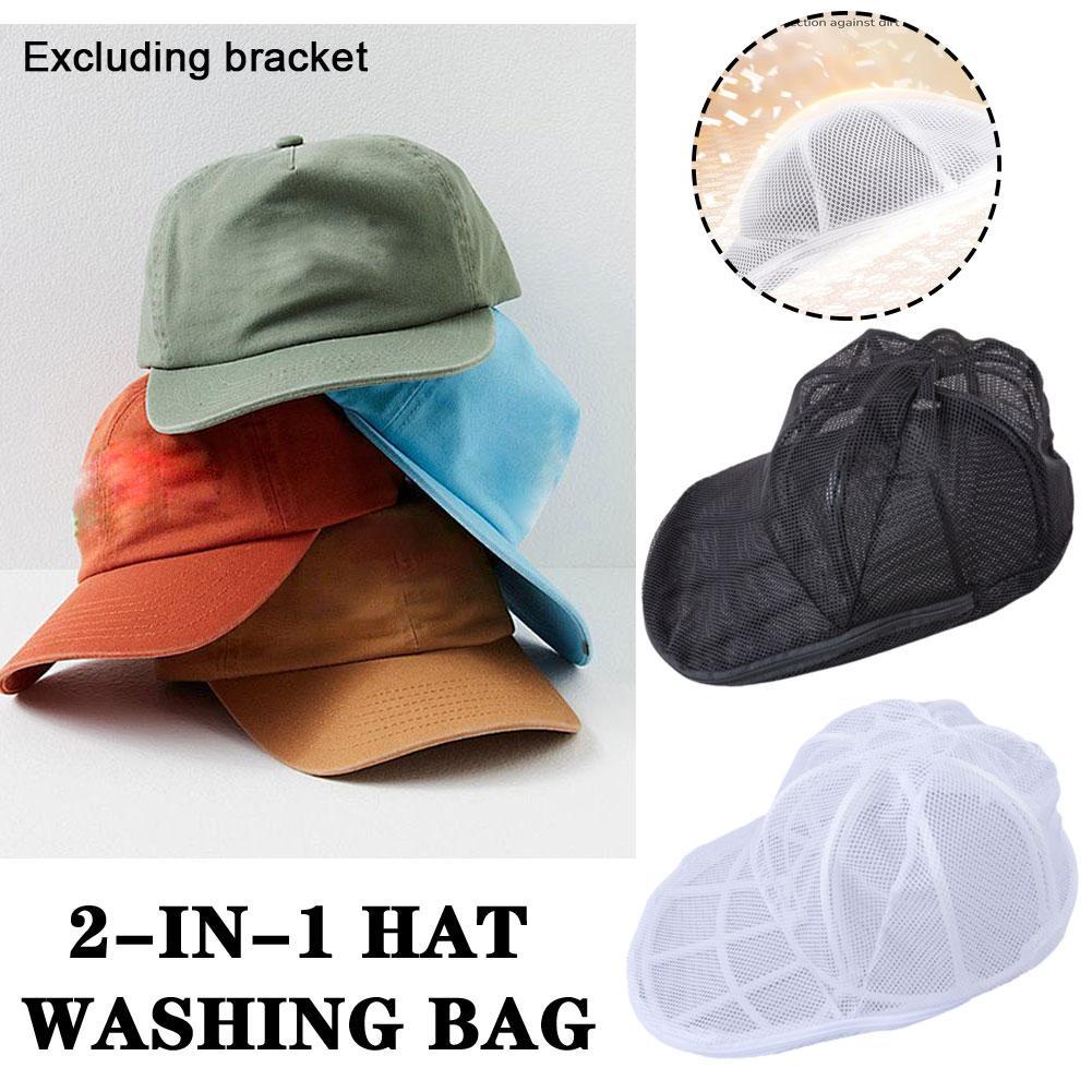 Hat Wash Protector For Washing Machine Portable Baseball Cap Cleaner Washing Hat Cage Protector Cap Shaper 2-in-1 Hat Wash Bag
Hat Wash Protector For Washing Machine Portable Baseball Cap Cleaner Washing Hat Cage Protector Cap Shaper 2-in-1 Hat Wash Bag