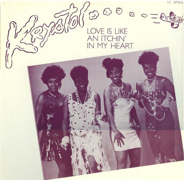 12inch Record KRYSTOL - Love Is Like An Itchin In My Heart 4905225 Epic 1985 US Dance & Electronica Used
12inch Record KRYSTOL - Love Is Like An Itchin In My Heart 4905225 Epic 1985 US Dance & Electronica Used