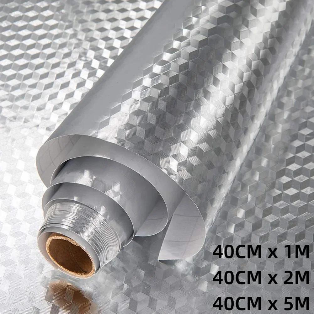 5/2/1M Modern Kitchen Oil-proof Self Adhesives Stickers High-temperature Aluminum Foil Gas Stove Cabinet Contact Sticke
5/2/1M Modern Kitchen Oil-proof Self Adhesives Stickers High-temperature Aluminum Foil Gas Stove Cabinet Contact Sticke