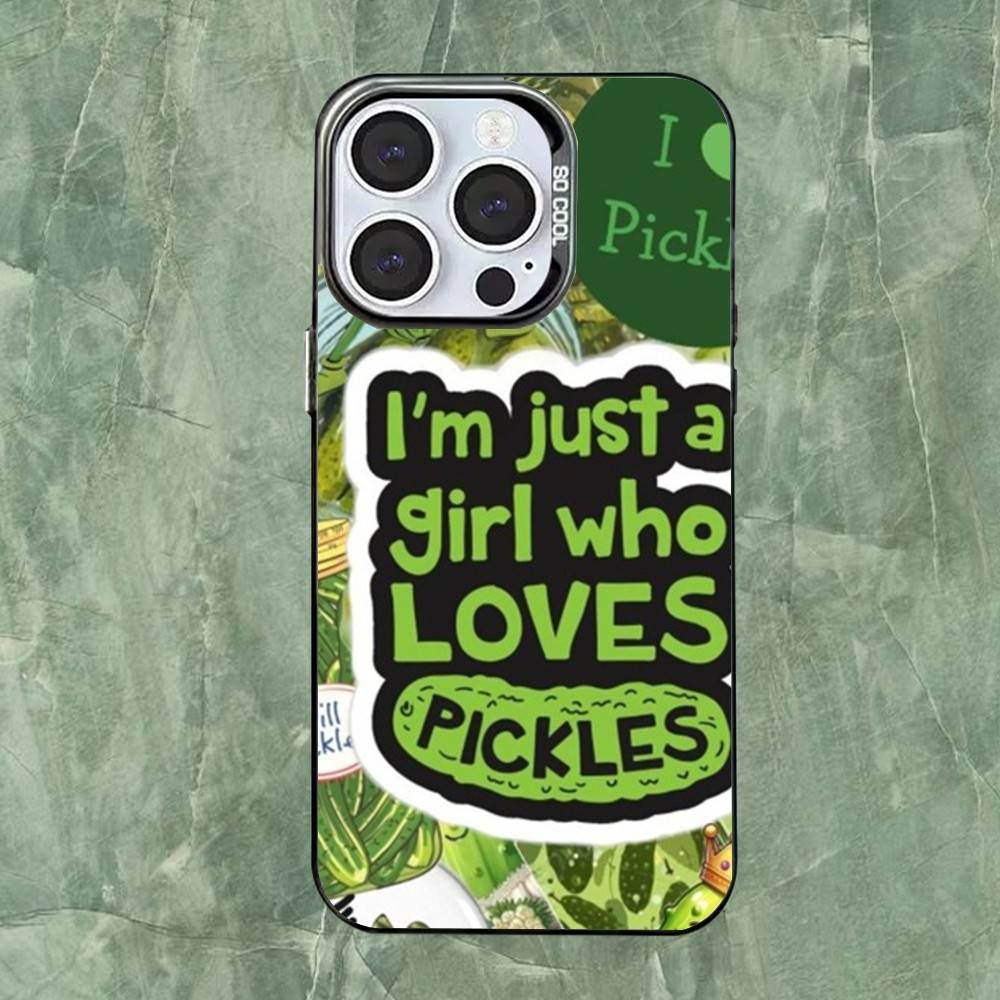 Pickles Food Cucumber Phone Case For iPhone 16,15,14,13,12,11,Mini,Pro,SE,MAX Black Matte Shockproof Cover iPhone13PROMAX
Pickles Food Cucumber Phone Case For iPhone 16,15,14,13,12,11,Mini,Pro,SE,MAX Black Matte Shockproof Cover iPhone13PROMAX