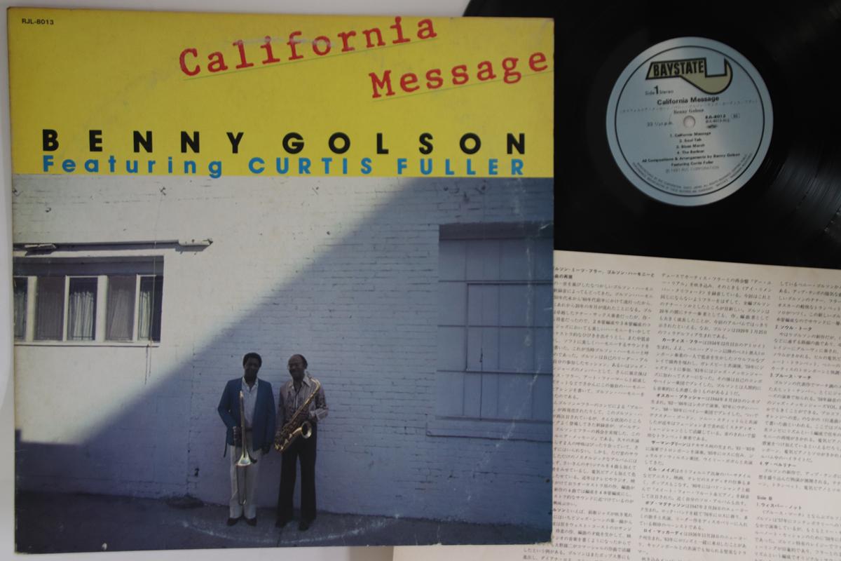LP Пластинка БЕННИ ГОЛСОН, - Калифорнийское послание RJL8013 BAYSTATE 1981 Япония Джаз Б/У
LP Пластинка БЕННИ ГОЛСОН, - Калифорнийское послание RJL8013 BAYSTATE 1981 Япония Джаз Б/У