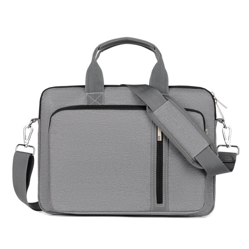 Мужской вместительный противоударный водостойкий портфель для ноутбука и наплечная сумка 13.3/14 inch серый
Мужской вместительный противоударный водостойкий портфель для ноутбука и наплечная сумка 13.3/14 inch серый