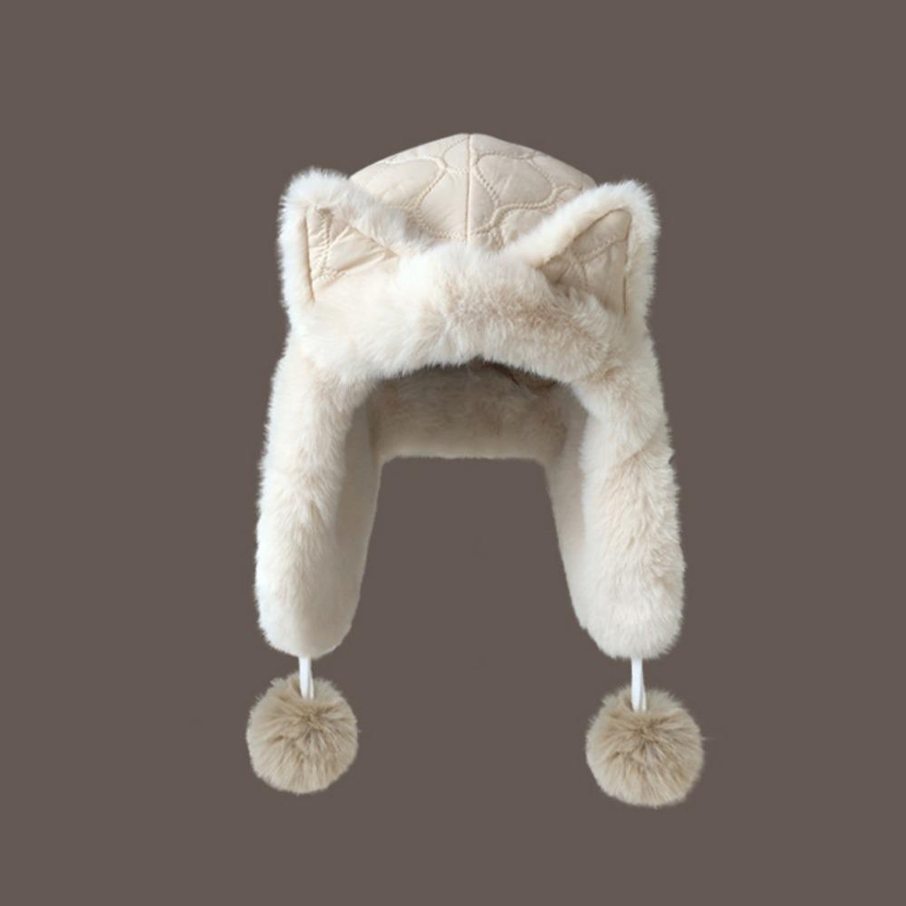 Casual Retro Cold Bomber Hat Solid Color Thicken Ear Protection Hat Windproof Winter Warm Cap Outdoor Keep Warm бежевий
Casual Retro Cold Bomber Hat Solid Color Thicken Ear Protection Hat Windproof Winter Warm Cap Outdoor Keep Warm бежевий