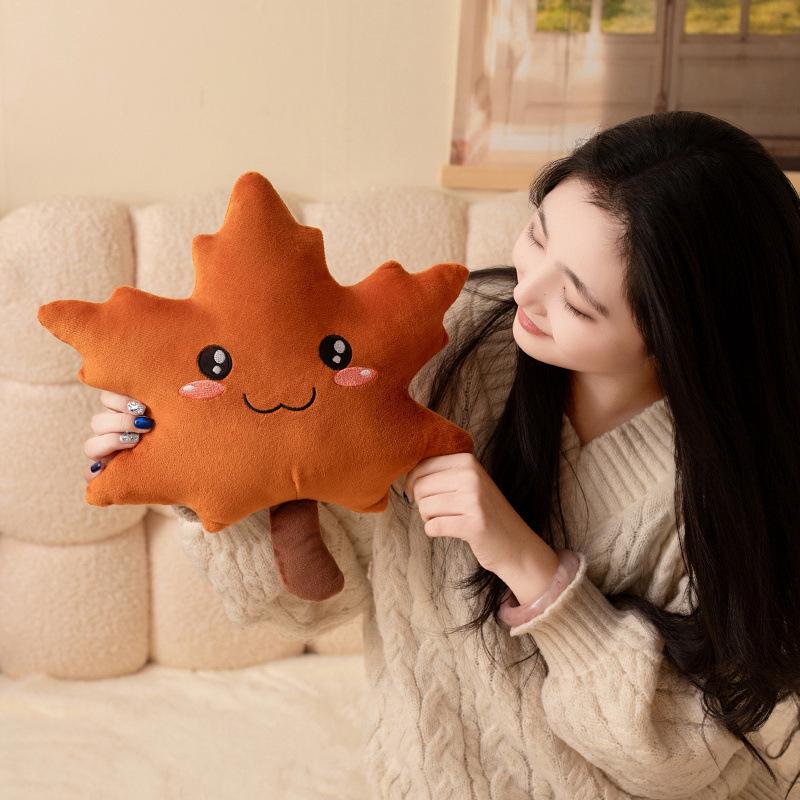 Yellow Maple & Ginkgo Leaf Plush Toy - Creative Photography Prop & Sofa Cushion for Kids Small 30cm (0.07kg)
Yellow Maple & Ginkgo Leaf Plush Toy - Creative Photography Prop & Sofa Cushion for Kids Small 30cm (0.07kg)