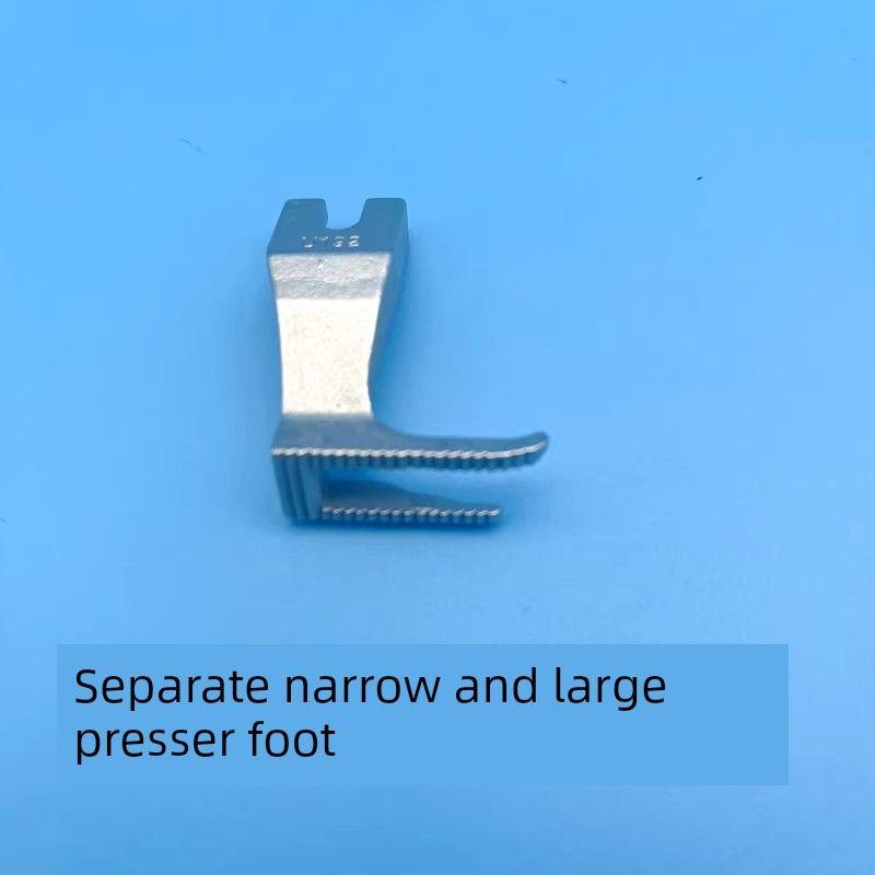 Zipper Presser Foot for Dy Sewing Machine, Jack Thick Material Computerized Synchronous Sewing Machine Narrow Presser Foot with Double-Sided Teeth
Zipper Presser Foot for Dy Sewing Machine, Jack Thick Material Computerized Synchronous Sewing Machine Narrow Presser Foot with Double-Sided Teeth