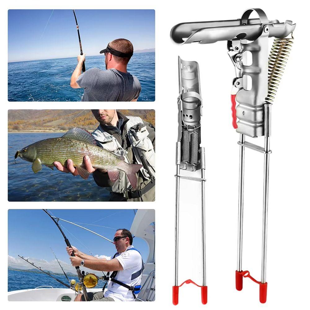 1Pcs Stainless Steel Automatic Fishing Rod Holder Ground Holder Base for Lakes Pond River Stream
1Pcs Stainless Steel Automatic Fishing Rod Holder Ground Holder Base for Lakes Pond River Stream