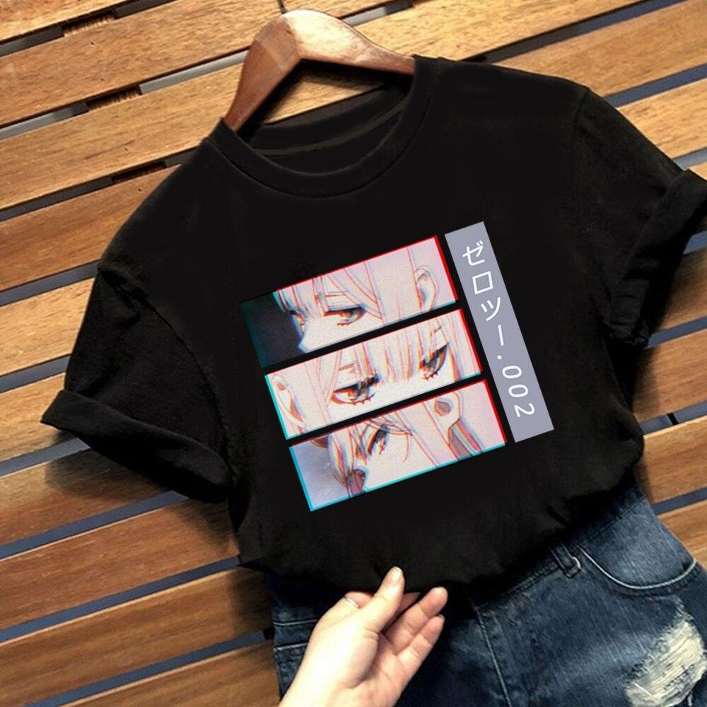 Аниме Дорогая в Franxx Одежда Футболка Мода Летняя Короткая Футболка Харадзюку Зеротва Глаз Принт Футболка Спортивная одежда Топ
Аниме Дорогая в Franxx Одежда Футболка Мода Летняя Короткая Футболка Харадзюку Зеротва Глаз Принт Футболка Спортивная одежда Топ