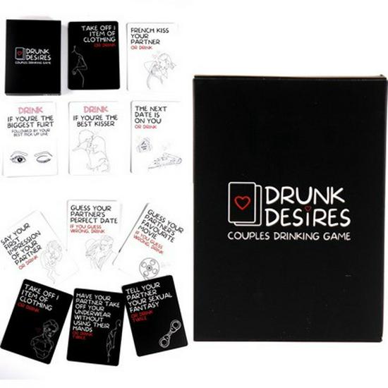 Intoxicated Desires: Couples Card Game чёрный
Intoxicated Desires: Couples Card Game чёрный