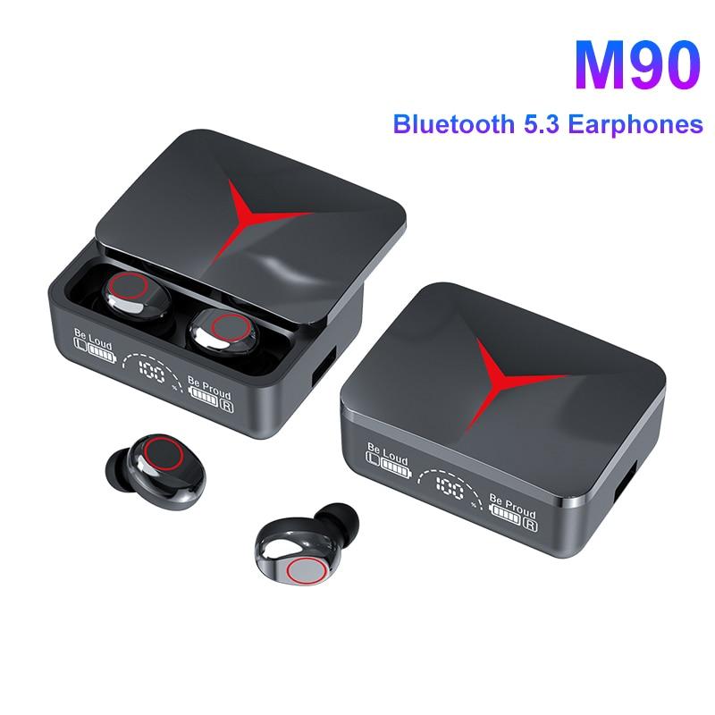 M90 Беспроводные наушники Bluetooth 5.3 TWS Спортивные гарнитуры Hi-Fi стерео наушники с шумоподавлением и микрофоном для Xiaomi Huawei
M90 Беспроводные наушники Bluetooth 5.3 TWS Спортивные гарнитуры Hi-Fi стерео наушники с шумоподавлением и микрофоном для Xiaomi Huawei