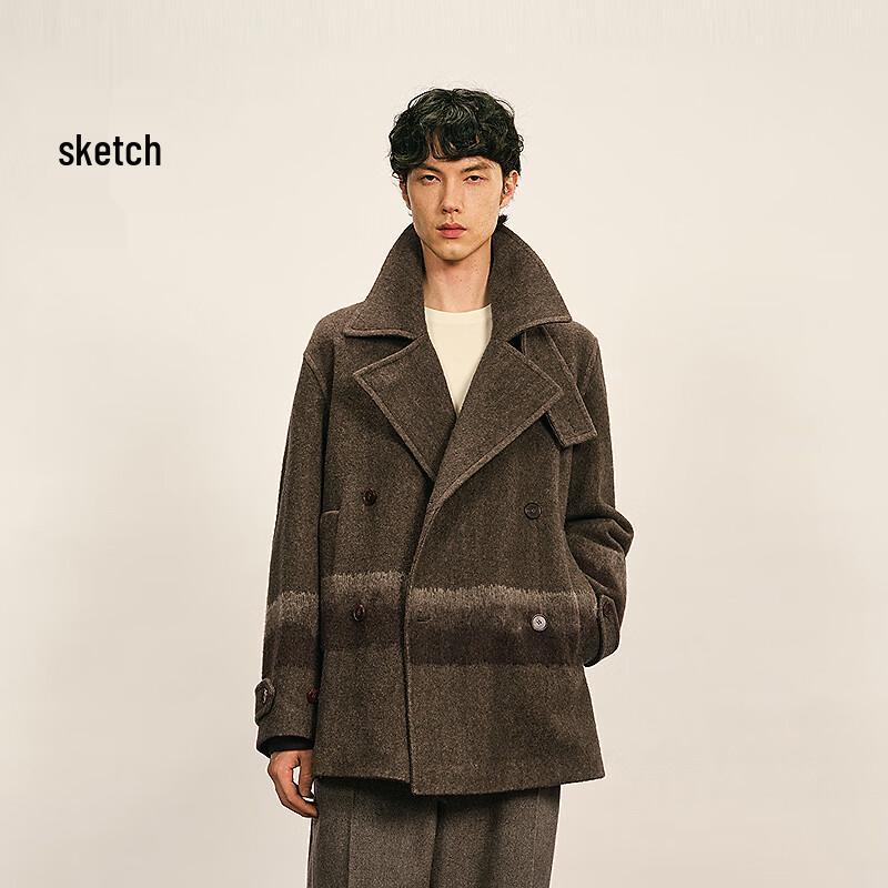 CROQUIS Men s 2025 Winter H-Cut Lapel Wool Blend Jacket S
CROQUIS Men s 2025 Winter H-Cut Lapel Wool Blend Jacket S