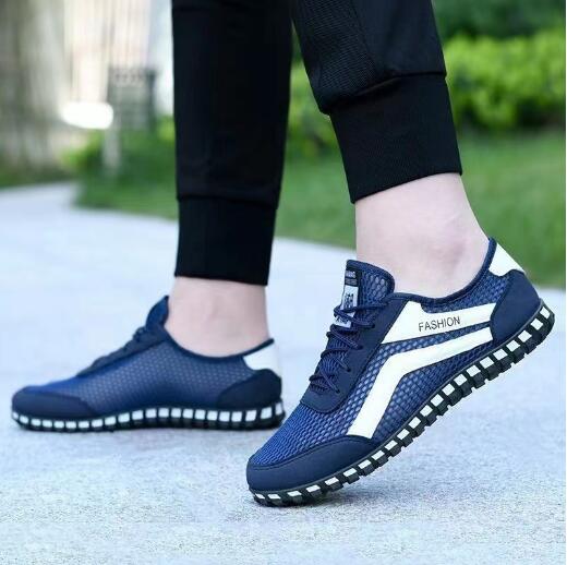 Men s thin mesh shoes new summer breathable ultra-light hollow casual sports soft sole fashion trend sneakers M650 44 синий
Men s thin mesh shoes new summer breathable ultra-light hollow casual sports soft sole fashion trend sneakers M650 44 синий