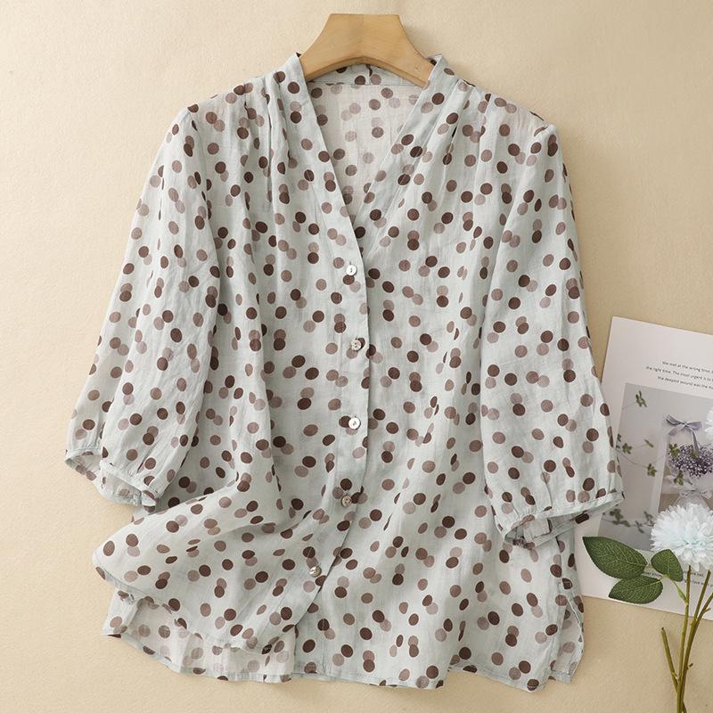 Plus Size Women s Tummy Concealing Linen Top - Early Spring 2026 Stylish Loose Shirt 2XL
Plus Size Women s Tummy Concealing Linen Top - Early Spring 2026 Stylish Loose Shirt 2XL