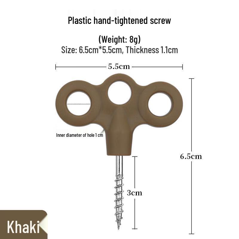 Yunming Luminous Stainless Steel Tent Deck Pegs 10-pack
Yunming Luminous Stainless Steel Tent Deck Pegs 10-pack