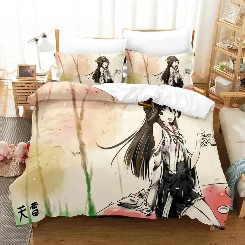 Anime Kantai Collection Bedding Set For Bedroom Soft Modern Bedspreads Comefortable Kids Duvet Cover Quilt Cover And Pillowcase 70x133cm 3pcs
Anime Kantai Collection Bedding Set For Bedroom Soft Modern Bedspreads Comefortable Kids Duvet Cover Quilt Cover And Pillowcase 70x133cm 3pcs