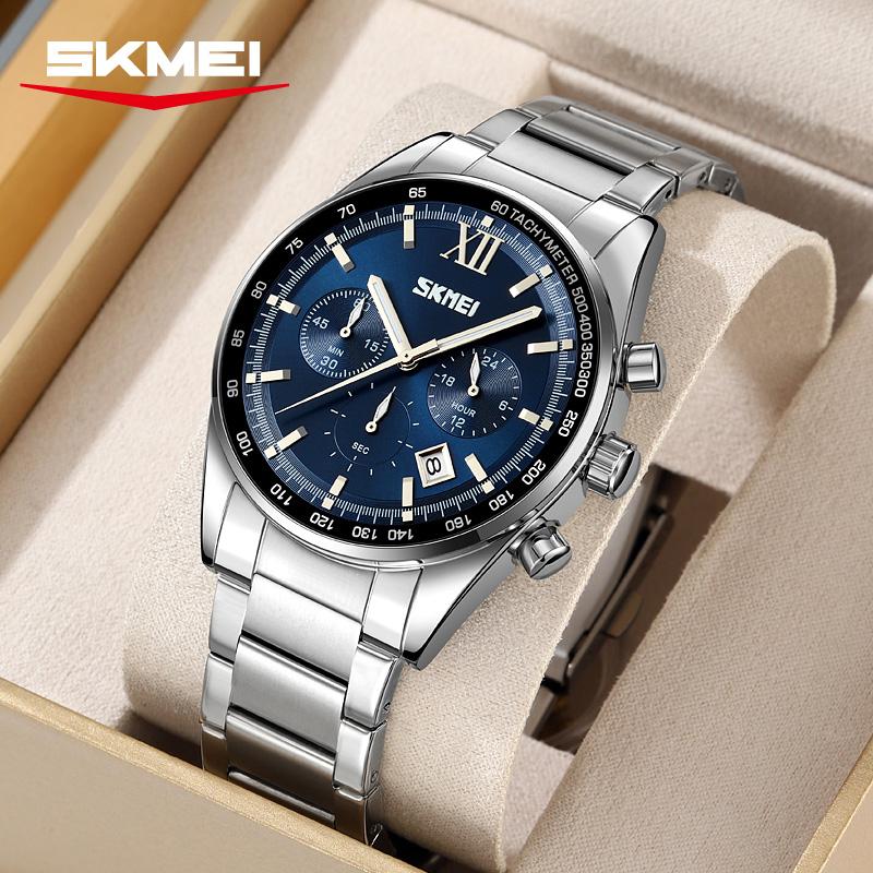 Business Simple Fashion Large Dial Men s Watch Multifunctional Calendar Night Light Waterproof Quartz Wristwatch білий/срібний
Business Simple Fashion Large Dial Men s Watch Multifunctional Calendar Night Light Waterproof Quartz Wristwatch білий/срібний