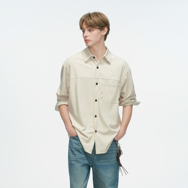 Dream Made American Retro Corduroy Long-Sleeved Shirt for Men 2025 Autum New Casual Couple Shirt Beige 2XL
Dream Made American Retro Corduroy Long-Sleeved Shirt for Men 2025 Autum New Casual Couple Shirt Beige 2XL