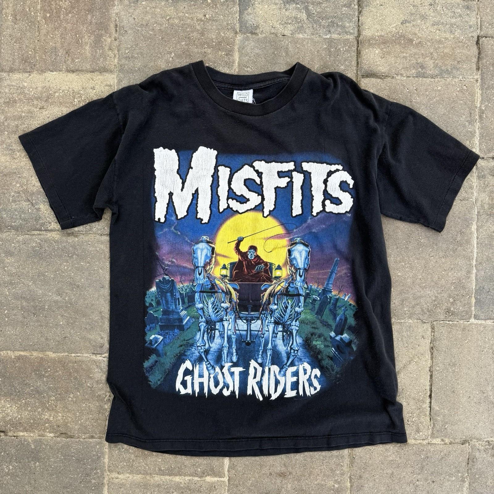 1995 Misfits Ghost Riders Винтажная футболка с биркой Wild Oats Панк-группа Футболка Унисекс XXXL
1995 Misfits Ghost Riders Винтажная футболка с биркой Wild Oats Панк-группа Футболка Унисекс XXXL