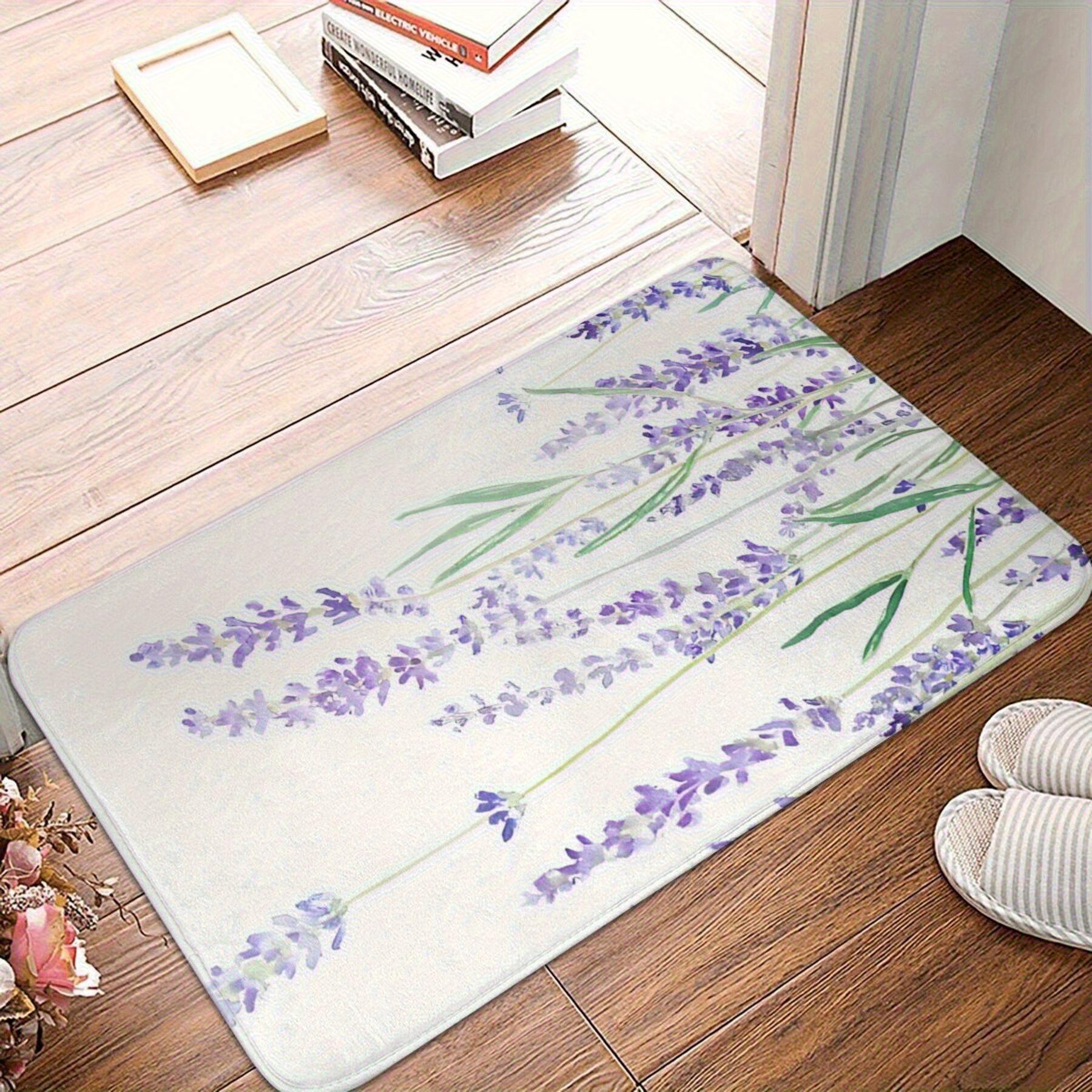1pc Non-Slip Violet Doormat- Hand-Painted, Lightweight Polyester Indoor/Outdoor Mat, Suitable for Living Room, Bedroom, and Mode 40x60cm
1pc Non-Slip Violet Doormat- Hand-Painted, Lightweight Polyester Indoor/Outdoor Mat, Suitable for Living Room, Bedroom, and Mode 40x60cm