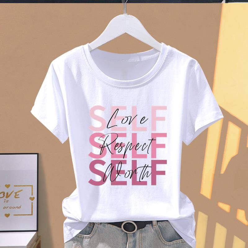 (Asian Size) Short Sleeve T-shirts T Clothing Casual Love Letter Sweet 90s Cute Fashion Print Female Casual Women s Top Graphic Tee S
(Asian Size) Short Sleeve T-shirts T Clothing Casual Love Letter Sweet 90s Cute Fashion Print Female Casual Women s Top Graphic Tee S