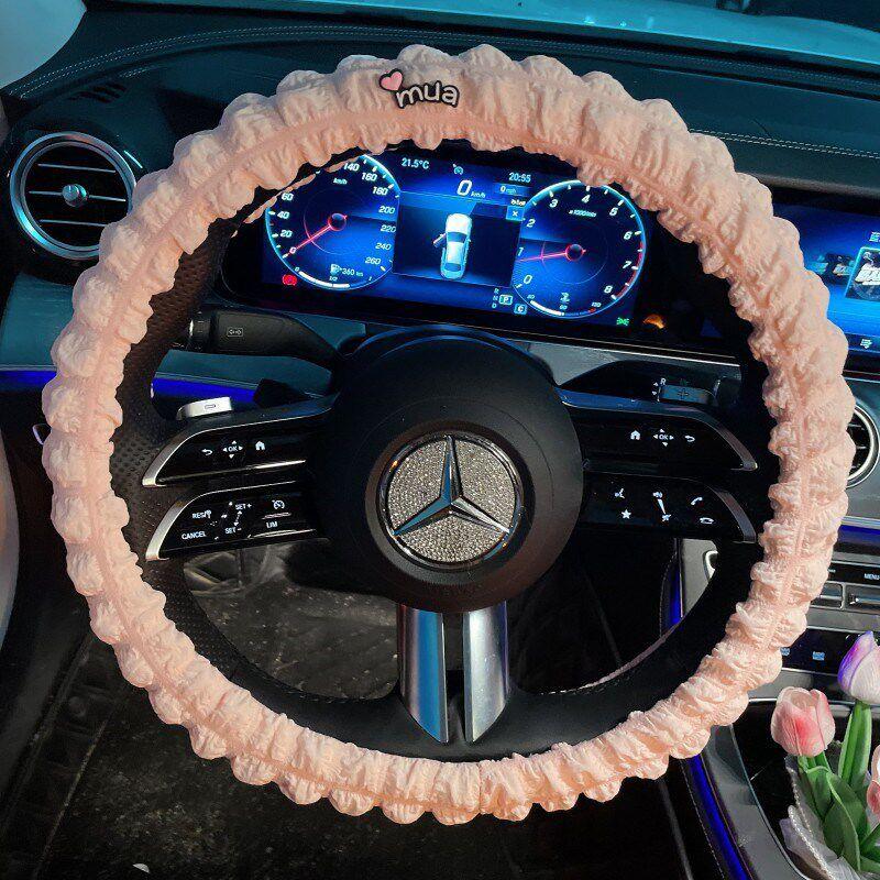 Car Steering Wheel Cover Cute Goddess Style Summer 2024 Korean Cartoon Non-Slip Sweat-Absorbent Ultra-Thin Handle Cover Car Accessories Puff Powder Small Letters
Car Steering Wheel Cover Cute Goddess Style Summer 2024 Korean Cartoon Non-Slip Sweat-Absorbent Ultra-Thin Handle Cover Car Accessories Puff Powder Small Letters