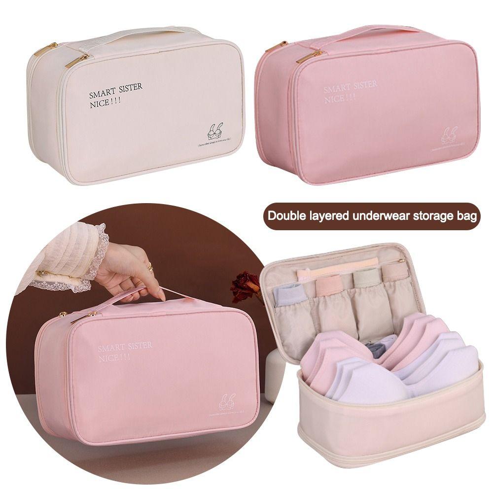 Waterproof Travel Bra Organizer Large Capacity Sock Packaging Bag New Underwear Storage Bag рожевий
Waterproof Travel Bra Organizer Large Capacity Sock Packaging Bag New Underwear Storage Bag рожевий