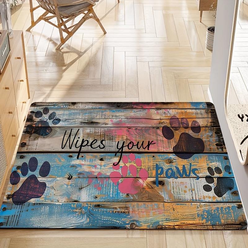 Dog Paw Print Doormat Kitchen Rug Anti-slip Floor Mat for Household Decorative Welcome Entrance Door Mats Washable Home Carpets 40x60cm
Dog Paw Print Doormat Kitchen Rug Anti-slip Floor Mat for Household Decorative Welcome Entrance Door Mats Washable Home Carpets 40x60cm