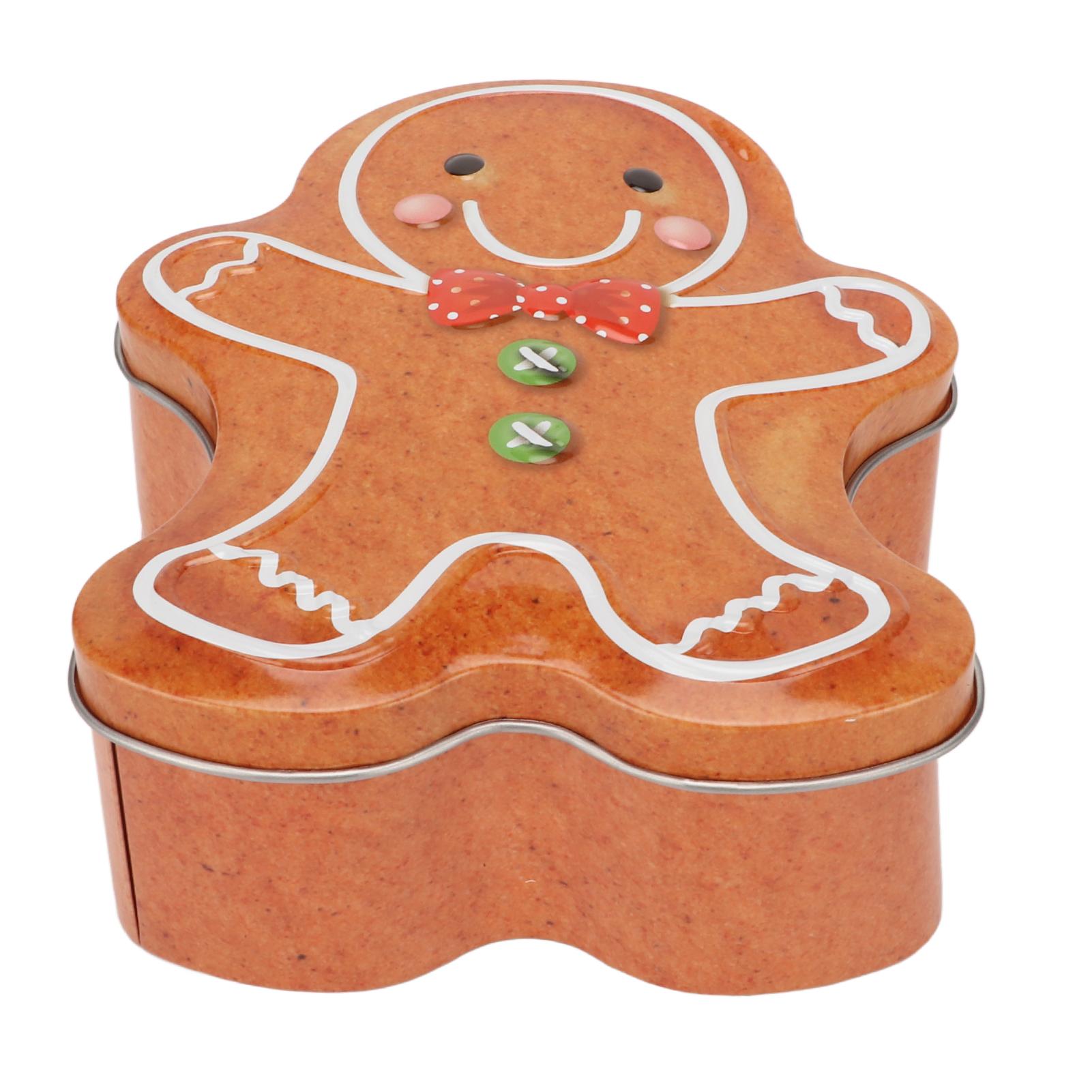 Candy Storage Tin Box Exquisite Man Shape Fine Workmanship Tinplate Christmas Candy Box
Candy Storage Tin Box Exquisite Man Shape Fine Workmanship Tinplate Christmas Candy Box