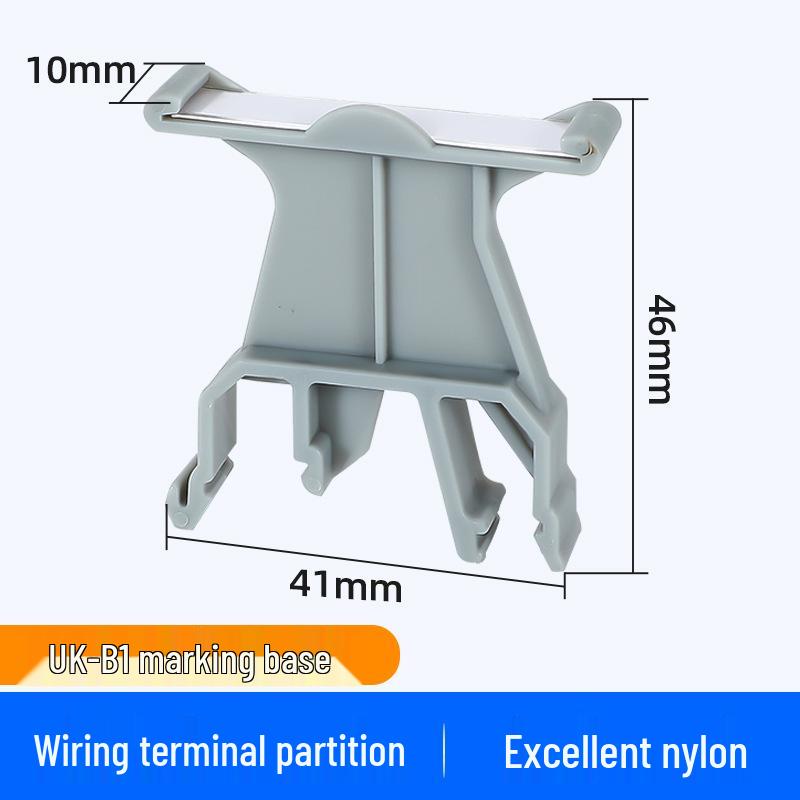 Terminal Marker Holder Identification Plate/Tag/Frame/Clip (1/2/3)
Terminal Marker Holder Identification Plate/Tag/Frame/Clip (1/2/3)