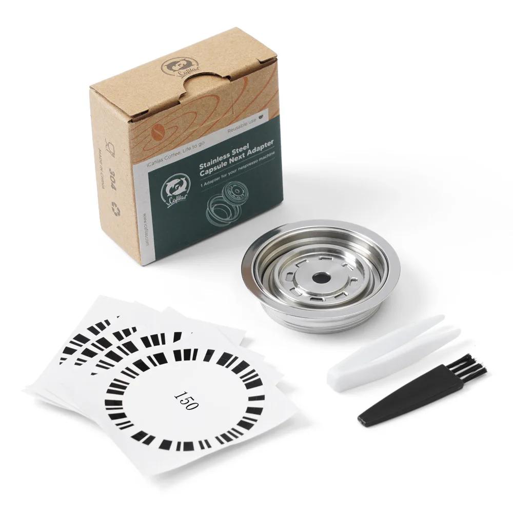 1 шт. многоразовые кофейные капсулы капсульная машина Nespresso из нержавеющей стали сменный фильтр кофейные фильтры капельница для кухонной кофейной посуды
1 шт. многоразовые кофейные капсулы капсульная машина Nespresso из нержавеющей стали сменный фильтр кофейные фильтры капельница для кухонной кофейной посуды