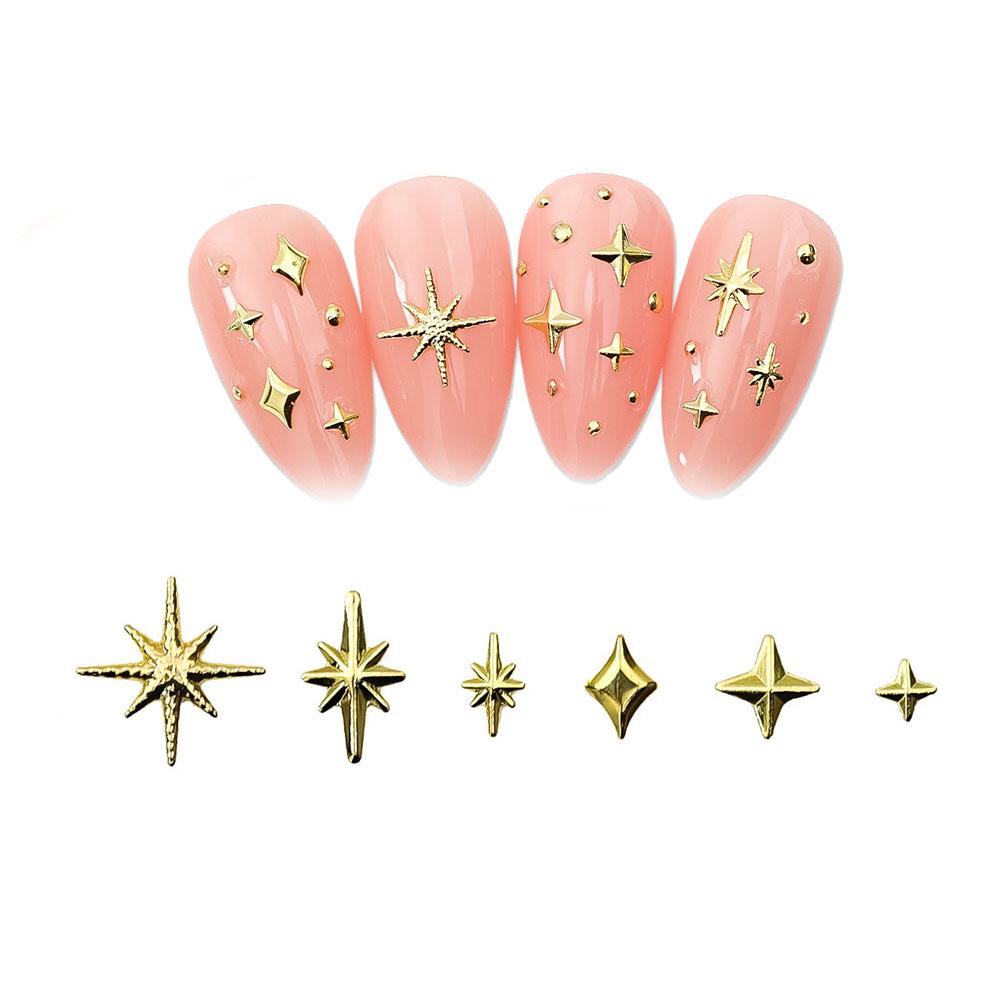 100pcs Random Mix Nail Rivet Studs Gold/Silver Stars Light Nail Art Charms Asterism Starlight Accessories Manicure Supplies золотой
100pcs Random Mix Nail Rivet Studs Gold/Silver Stars Light Nail Art Charms Asterism Starlight Accessories Manicure Supplies золотой