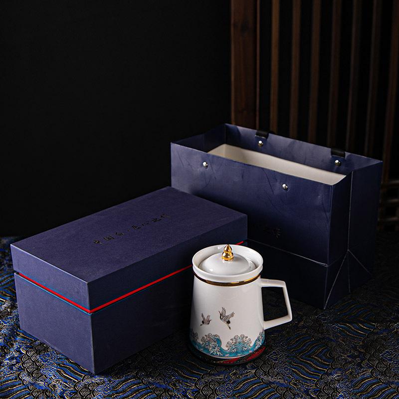 Silver-Plated Ceramic Mug Personal Drinking Cup with Filter Office Cup Inner Liner Pure Silver Tea-Water Separation Cup National 301-400ml
Silver-Plated Ceramic Mug Personal Drinking Cup with Filter Office Cup Inner Liner Pure Silver Tea-Water Separation Cup National 301-400ml
