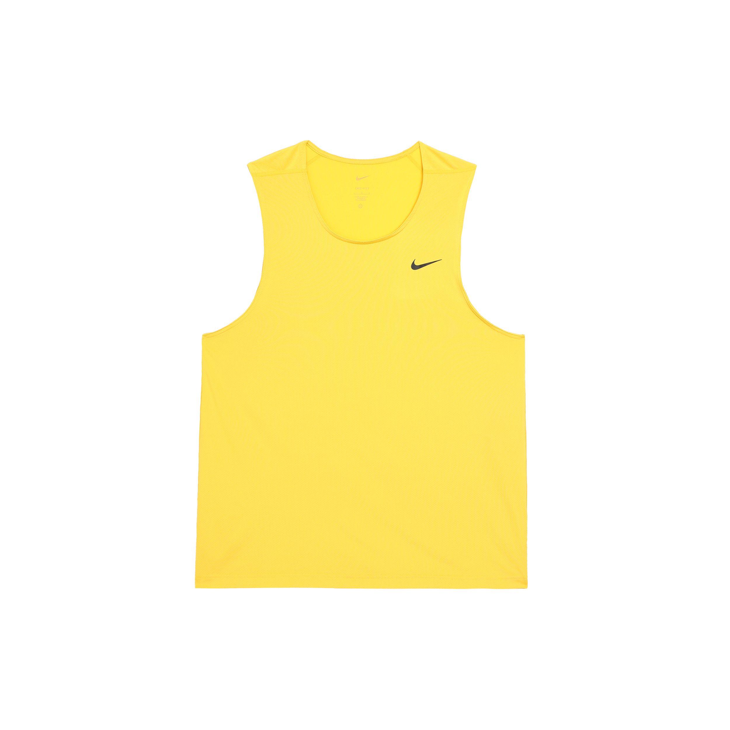 Nike Dri-Fit Ready Crew Neck Solid Color Small Logo Sleeveless Tank Top Men Tops Yellow DV9813-709 L
Nike Dri-Fit Ready Crew Neck Solid Color Small Logo Sleeveless Tank Top Men Tops Yellow DV9813-709 L