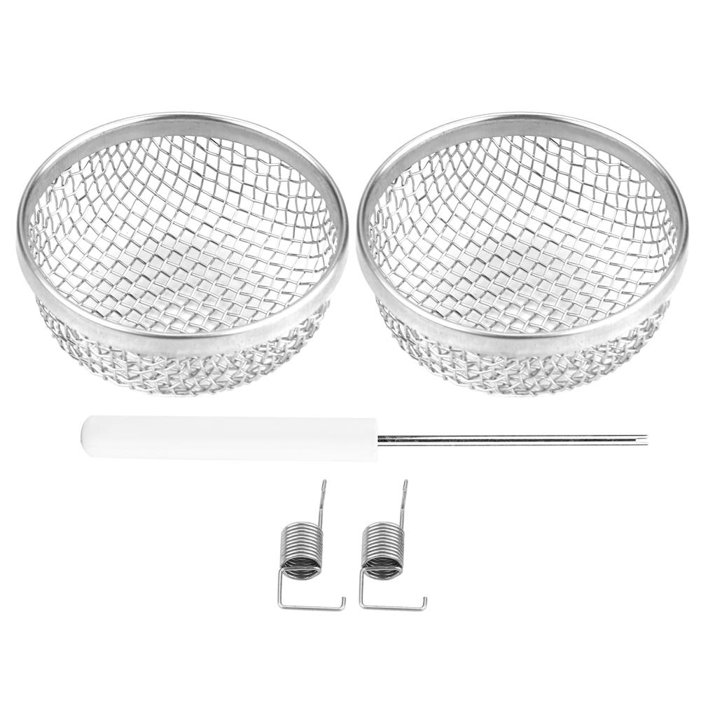 2pcs Stainless Steel Vent Bug Furnace Screen Cover for Camper Trailer RV with Spring Fasteners
2pcs Stainless Steel Vent Bug Furnace Screen Cover for Camper Trailer RV with Spring Fasteners