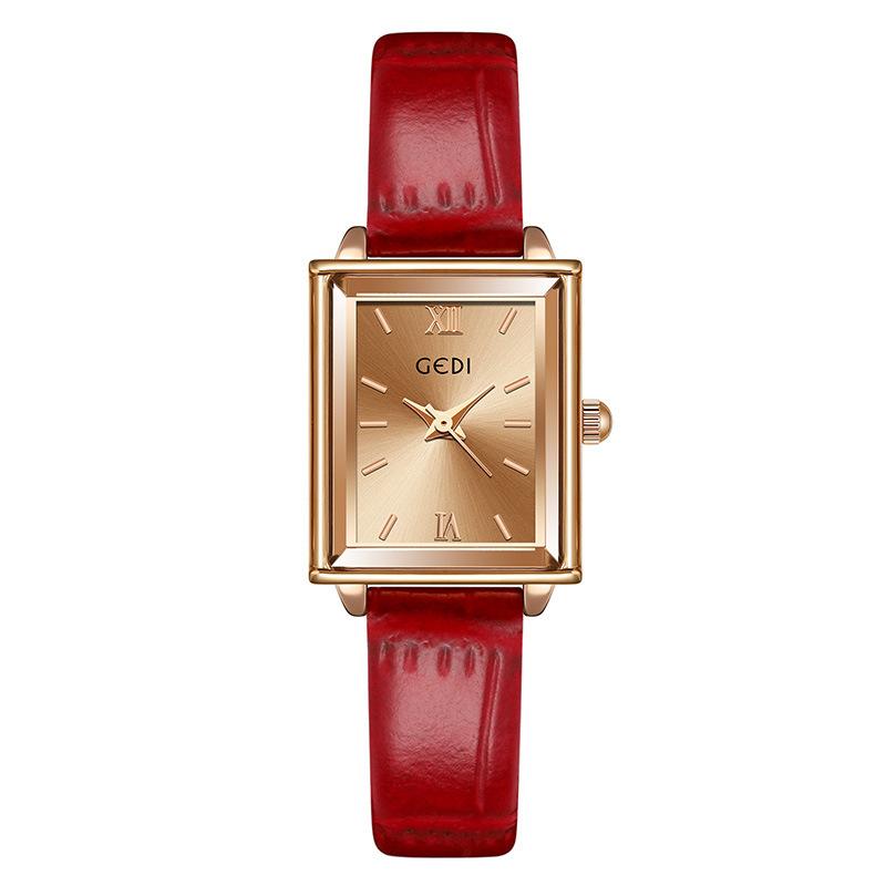 Fashion Niche Light Luxury Small Square Plate Women S Exquisite Green Belt Quartz Waterproof Watch
Fashion Niche Light Luxury Small Square Plate Women S Exquisite Green Belt Quartz Waterproof Watch