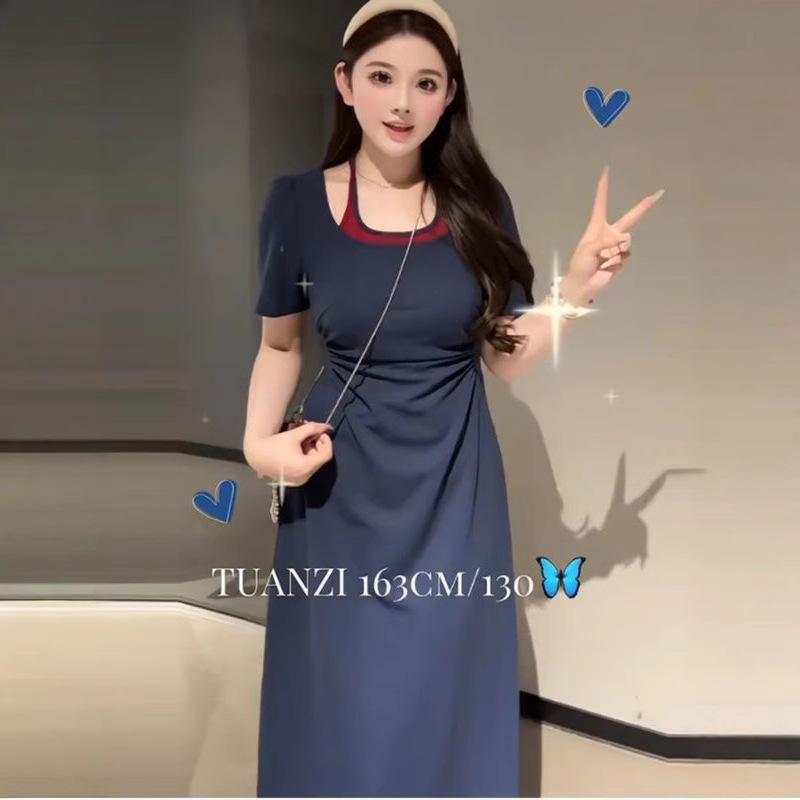 Large size French gentle wind dress women s summer fat mm-catty waist thin belly pure desire wind long skirt L темно-синий
Large size French gentle wind dress women s summer fat mm-catty waist thin belly pure desire wind long skirt L темно-синий