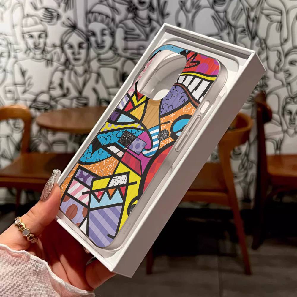 Art R-Romero Britto Phone Case For IPhone 16 15 17 Pro 11 12 13 14 Pro Max Plus Soft Ripple Silicone Cover Shell iPhone 12
Art R-Romero Britto Phone Case For IPhone 16 15 17 Pro 11 12 13 14 Pro Max Plus Soft Ripple Silicone Cover Shell iPhone 12