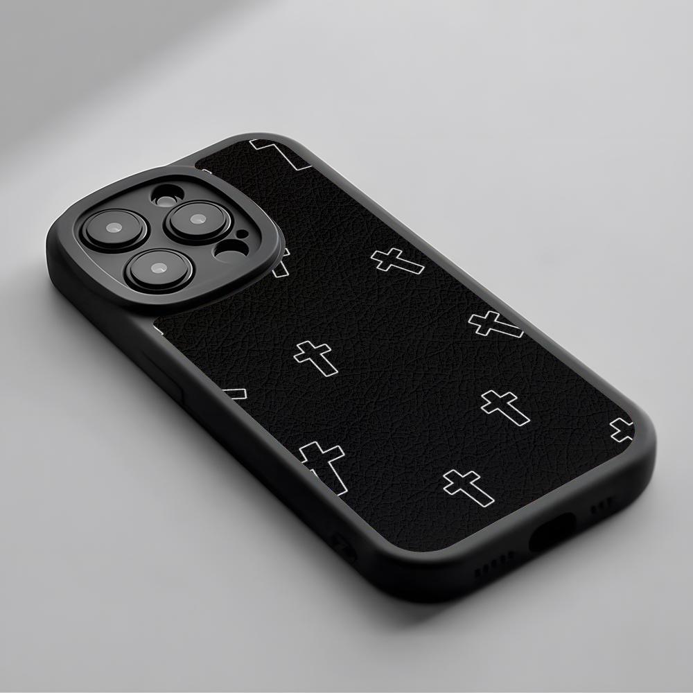 Cross fashion style design ins Phone Case For iPhone 16 15 14 13 12 11 Plus Pro Max Lambskin Silicone Cover black iPhone 13 Pro
Cross fashion style design ins Phone Case For iPhone 16 15 14 13 12 11 Plus Pro Max Lambskin Silicone Cover black iPhone 13 Pro