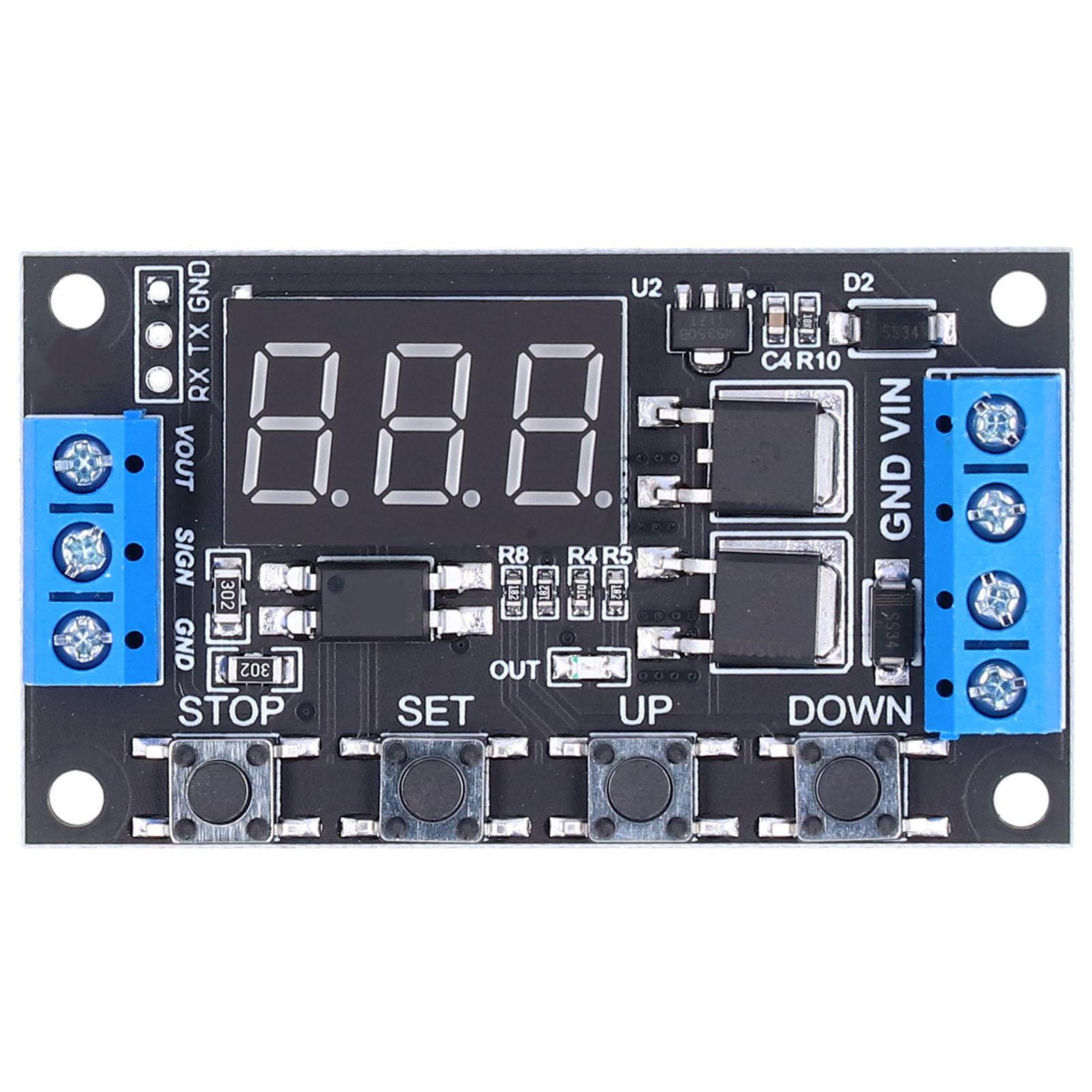 Delay Module Digital Trigger Cycle Timing Delay Module LED Relay Board for Industrial Control
Delay Module Digital Trigger Cycle Timing Delay Module LED Relay Board for Industrial Control