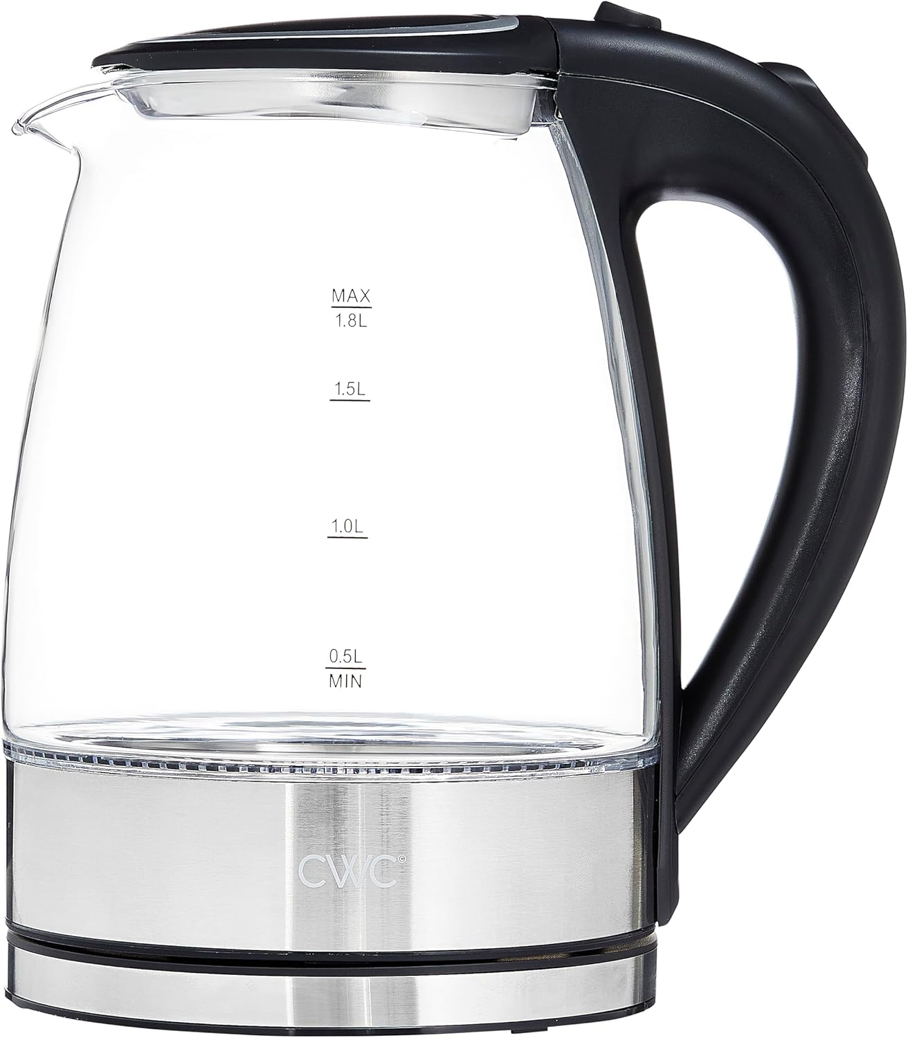 Electric Tea Kettle, 1.8L Cordless, 1200W Rapid Boil, Auto Shut-off, BPA-Free, Black 1 9 Quarts чорний
Electric Tea Kettle, 1.8L Cordless, 1200W Rapid Boil, Auto Shut-off, BPA-Free, Black 1 9 Quarts чорний