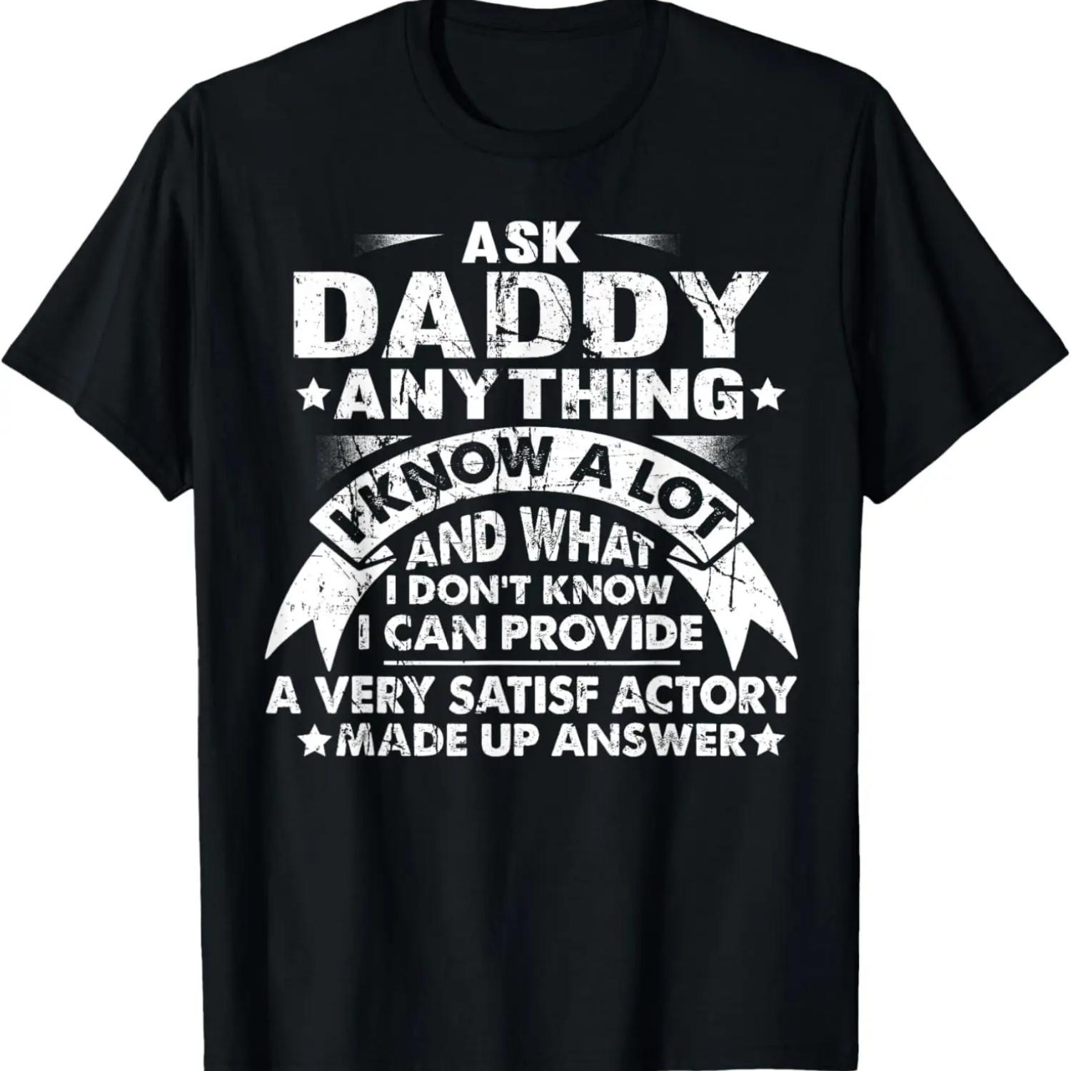 Funny Father s Day Ask Daddy Anything Dad Father T-Shirt XXXXXL чёрный
Funny Father s Day Ask Daddy Anything Dad Father T-Shirt XXXXXL чёрный