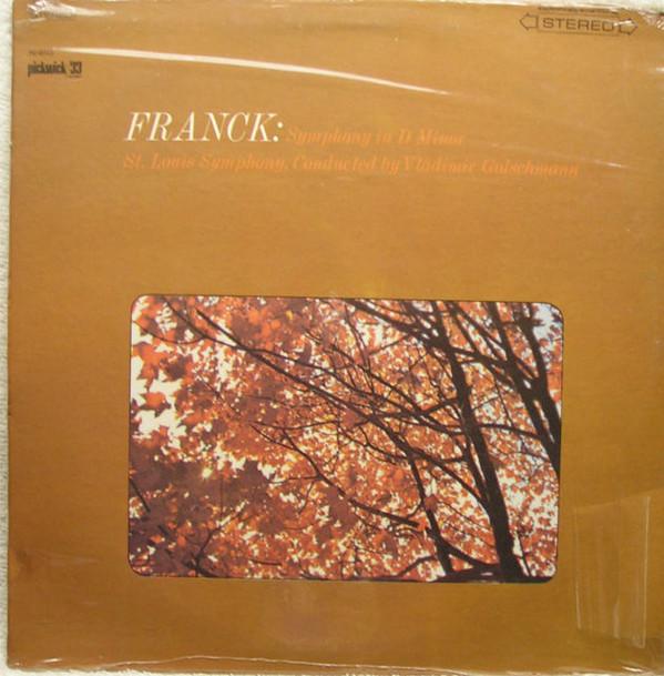 LP Record CÉSAR FRANCK : SAINT LOUIS SYMPHONY - Symphony In D Minor PC4012 Pickwick/33 Rec US Classical Used
LP Record CÉSAR FRANCK : SAINT LOUIS SYMPHONY - Symphony In D Minor PC4012 Pickwick/33 Rec US Classical Used