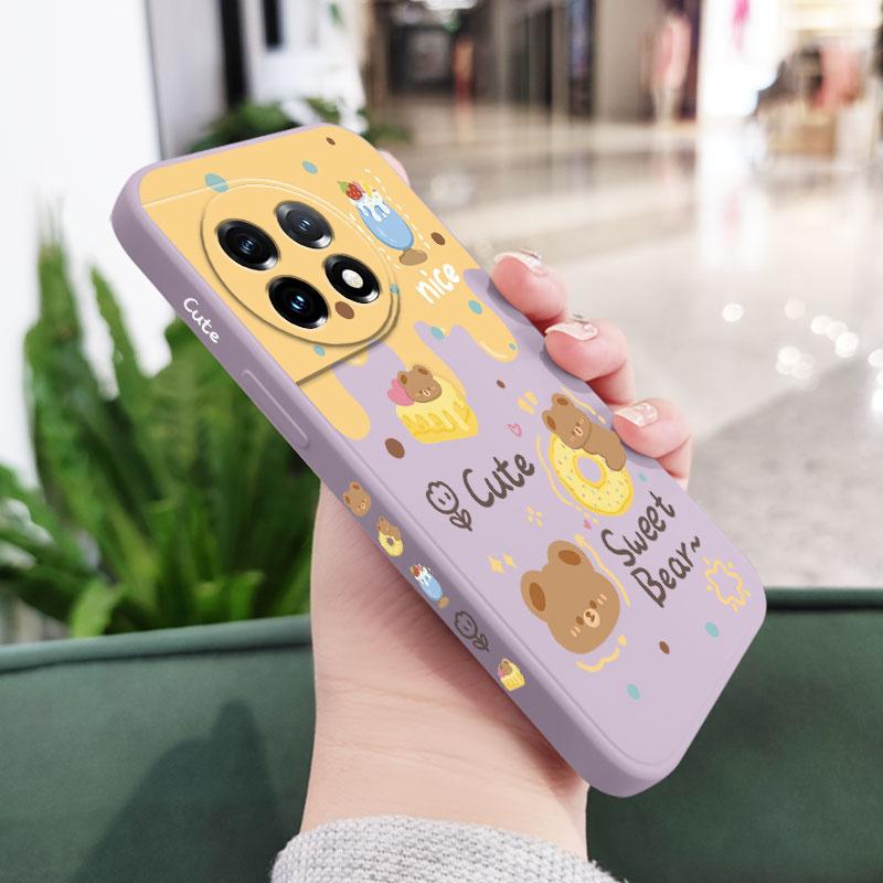 Cake Bear Phone Case For Oneplus 12 12R 11 11R 10 10R 10T 9R 9RT 9 8T 8 7 7T Pro 5G Liquid Silicone Cover OnePlus 7 світло-фіолетового кольору
Cake Bear Phone Case For Oneplus 12 12R 11 11R 10 10R 10T 9R 9RT 9 8T 8 7 7T Pro 5G Liquid Silicone Cover OnePlus 7 світло-фіолетового кольору
